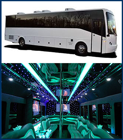 Cypress 35 Passenger Party Bus